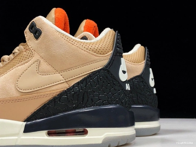 Beige Jordan Bio Air 3 JTH AV6683-200 0714